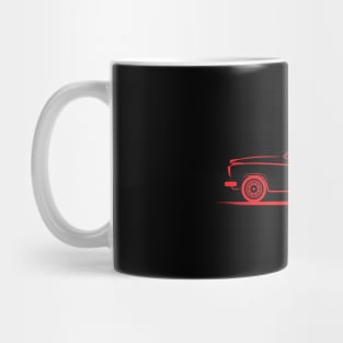 Borgward Isabella Coupe Red Mug